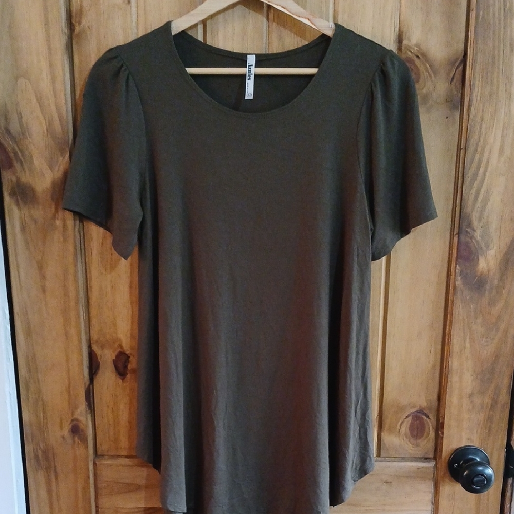 Azules Rayon Knit Swing Top - Medium